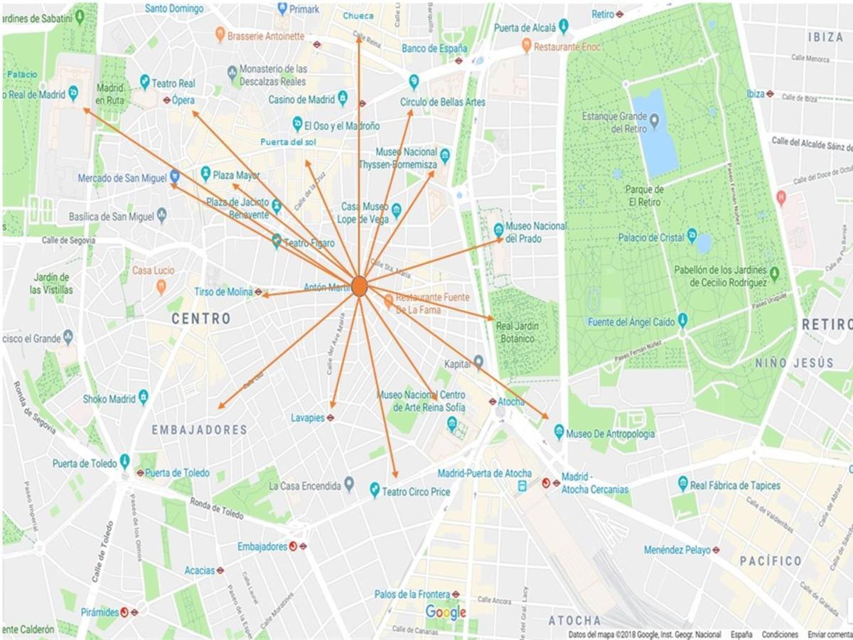 Exclusive Quietness In The Heart Of Madrid With Public Parking, Breakfast, 2 Bathrooms Luaran gambar